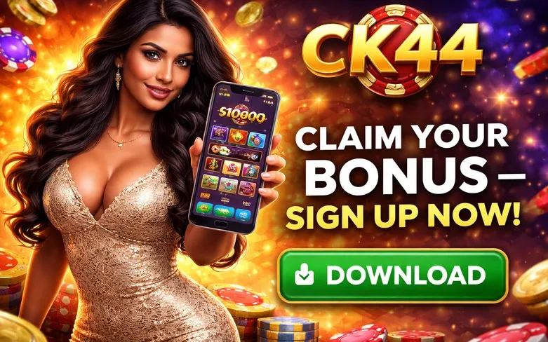 CK444 mobile app banner for Android and iOS